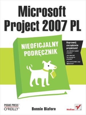 cover image of Microsoft Project 2007 PL. Nieoficjalny podr?cznik